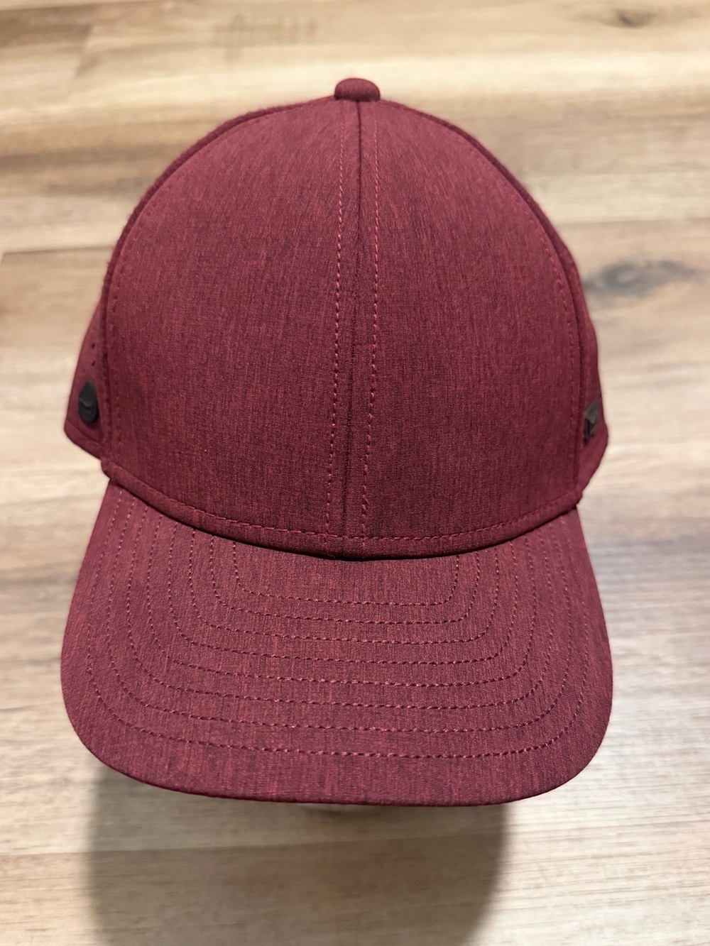 Melin A-Game Icon Hydro Hat Maroon Cap Performance Snapback 58cm Size